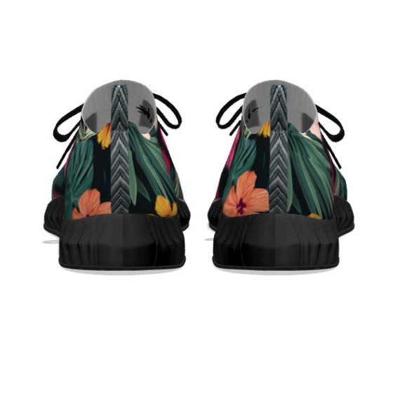 Floral Foliage - Black Soles